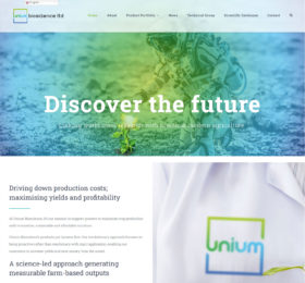 Unium Bioscience Ltd World Class Agriculture